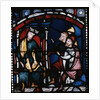 Three Robed Figures Kneeling Before a King by Anonymous