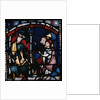Three Robed Figures Kneeling Before a King by Anonymous