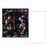 Three Robed Figures Kneeling Before a King by Anonymous