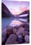 Morning Sky Reflecting In Lake Louise by Anonymous