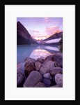 Morning Sky Reflecting In Lake Louise by Anonymous