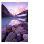 Morning Sky Reflecting In Lake Louise by Anonymous