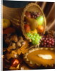 Basket of Fruit and Pumpkin Pie by Anonymous