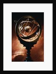 Antique Globe Mounted in Bands by Anonymous