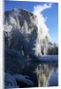 El Capitan and Merced River in Winter by Anonymous