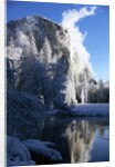El Capitan and Merced River in Winter by Anonymous
