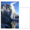 El Capitan and Merced River in Winter by Anonymous