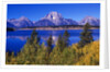 Mount Moran and Jackson Lake by Anonymous