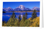 Mount Moran and Jackson Lake by Anonymous