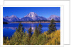 Mount Moran and Jackson Lake by Anonymous