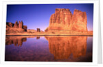 Mesa and Lake by Anonymous