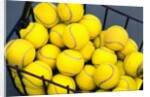 Tennis Balls in Basket by Anonymous