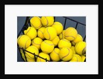 Tennis Balls in Basket by Anonymous