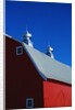Roof on a Large Red Barn by Anonymous