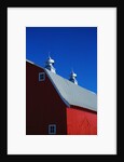 Roof on a Large Red Barn by Anonymous