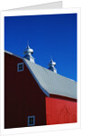 Roof on a Large Red Barn by Anonymous