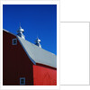 Roof on a Large Red Barn by Anonymous