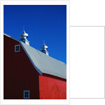 Roof on a Large Red Barn by Anonymous