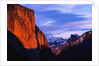 El Capitan at Sunset by Anonymous