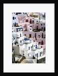 Hillside Buildings on Santorini by Anonymous