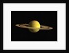 Ringed Planet with Moon by Anonymous