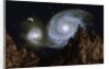 Whirlpool Galaxy by Anonymous