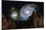 Whirlpool Galaxy by Anonymous