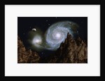 Whirlpool Galaxy by Anonymous