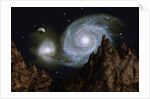 Whirlpool Galaxy by Anonymous