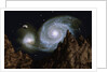 Whirlpool Galaxy by Anonymous