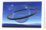 Ring Around Crystal Sphere by Anonymous