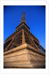 Edge of Eiffel Tower by Anonymous