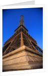 Edge of Eiffel Tower by Anonymous