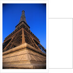 Edge of Eiffel Tower by Anonymous