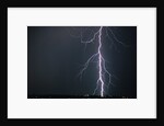 Lightning from Brown Clouds by Anonymous