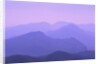 Mountains Disappearing into Mist by Anonymous