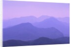 Mountains Disappearing into Mist by Anonymous