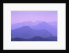 Mountains Disappearing into Mist by Anonymous