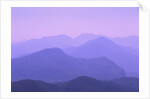 Mountains Disappearing into Mist by Anonymous