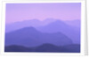 Mountains Disappearing into Mist by Anonymous
