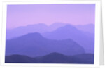 Mountains Disappearing into Mist by Anonymous