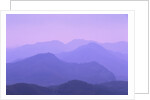 Mountains Disappearing into Mist by Anonymous