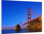 Fog Rolling Under Golden Gate Bridge by Anonymous