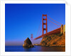 Fog Rolling Under Golden Gate Bridge by Anonymous