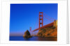 Fog Rolling Under Golden Gate Bridge by Anonymous