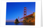 Fog Rolling Under Golden Gate Bridge by Anonymous