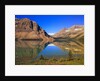 Lake Reflecting Mountains by Anonymous