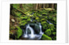 River Winding Between Mossy Rocks by Anonymous