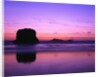 Rock Silhouetted at Twilight by Anonymous