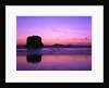 Rock Silhouetted at Twilight by Anonymous